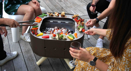 1 stainless steel U-shaped gas burner – ALUVY