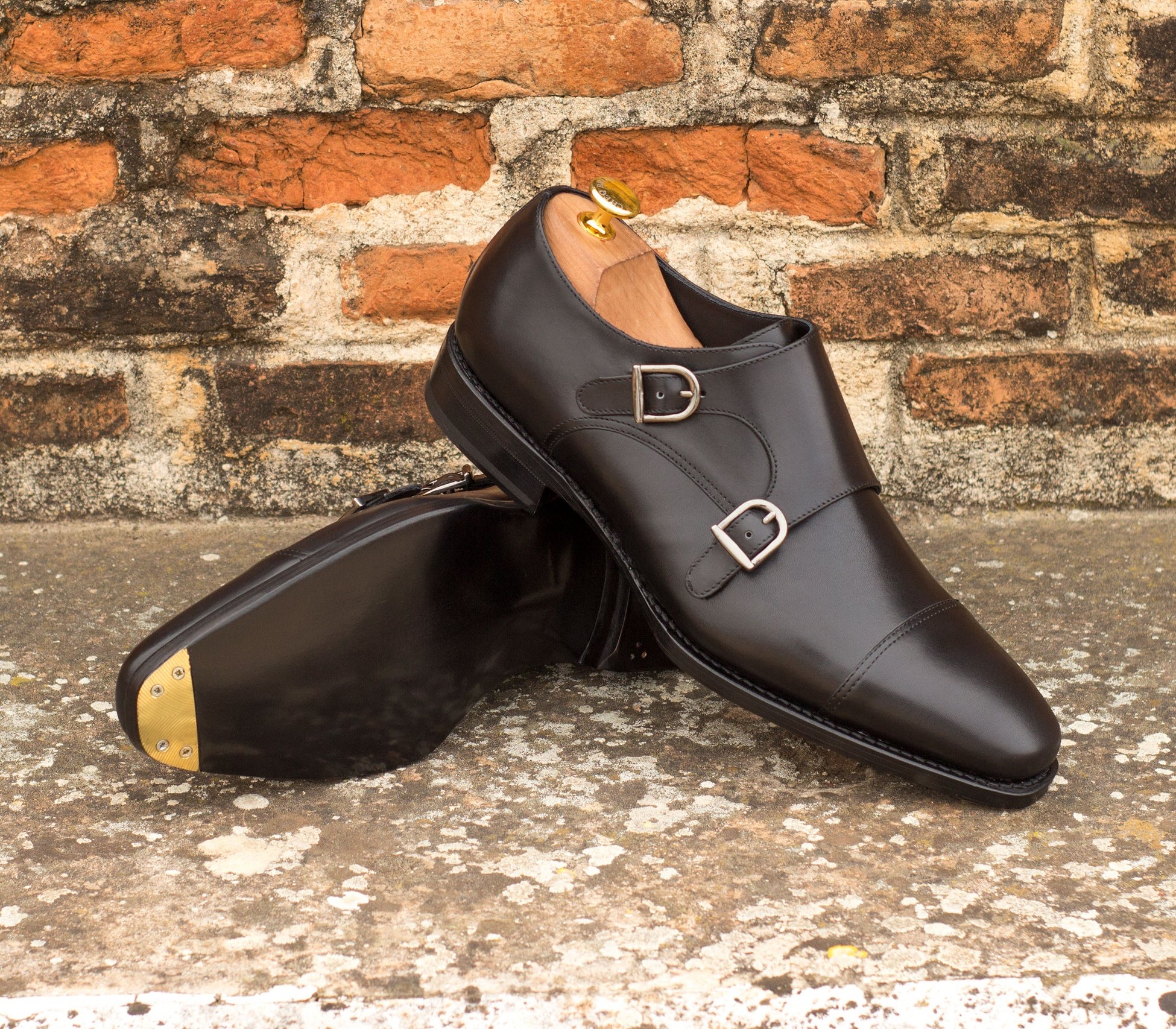 ADORSI Classic Black Leather Oxford Shoes size 14 Men main image 3